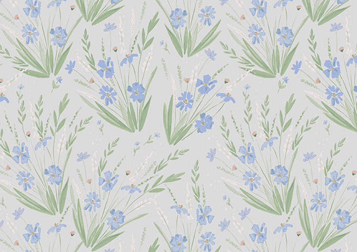 Wildflower, Cornflower - Roller Blind - Image 6